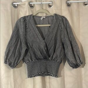 NWOT Gray Women's Top